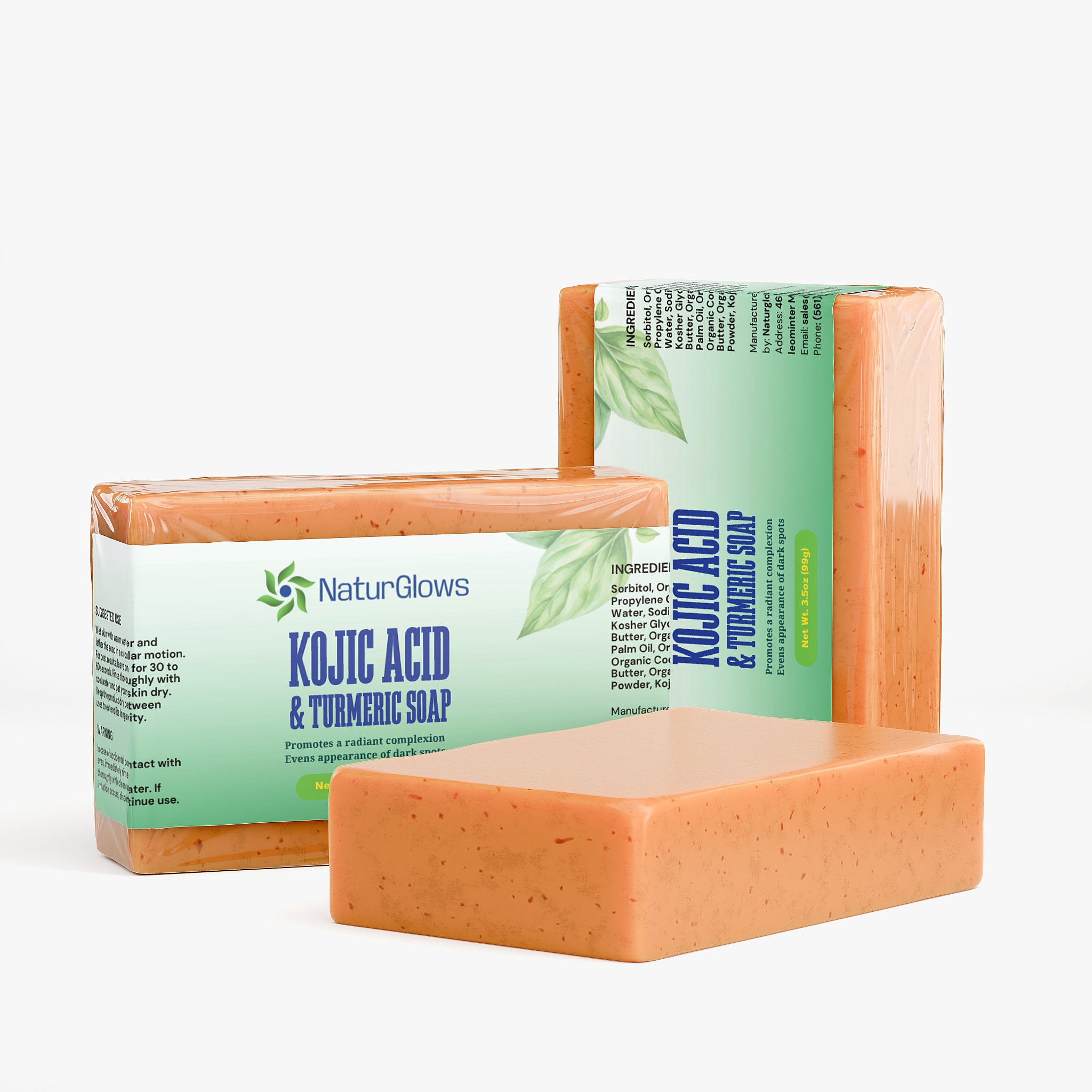 Kojic Acid & Turmeric Soap