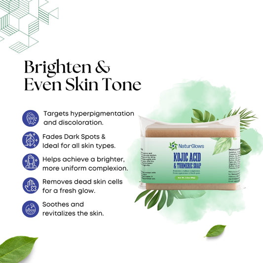 KOJIC ACID & TURMERIC SOAP